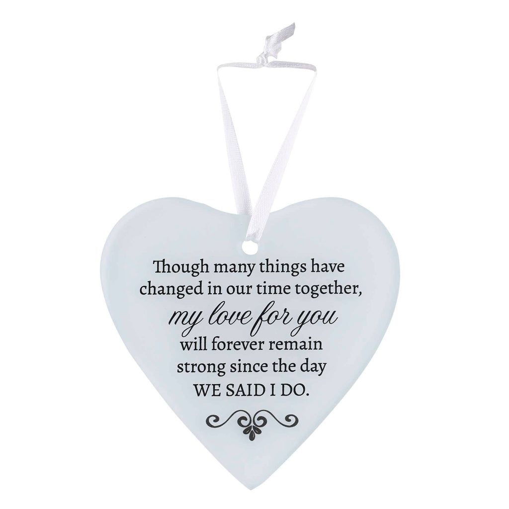 Though Many Things Have Changed..Glass Ornament
