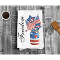 Freedom Patriotic Cotton Towel