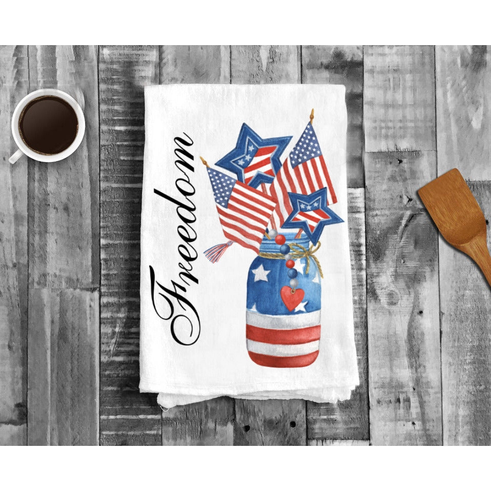 Freedom Patriotic Cotton Towel