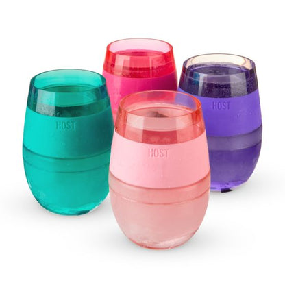 Wine FREEZE™ Translucent Cooling Cups (set of 4)