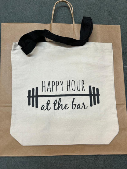 Happy Hour at the Bar Canvas Tote Bag