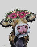 Hazel the Cow Tin Sign