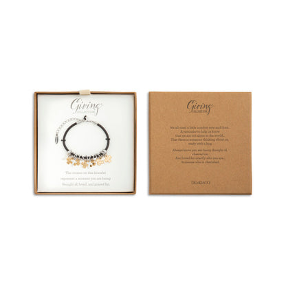 Cross /Charm Bracelet Giving Collection Demdaco