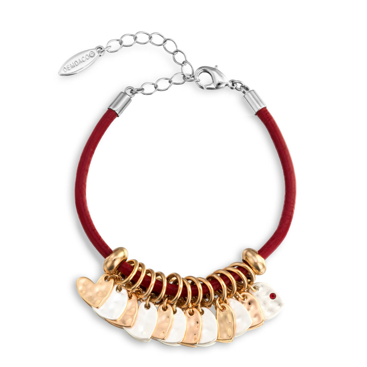 Charm Bracelet - Red Heart
