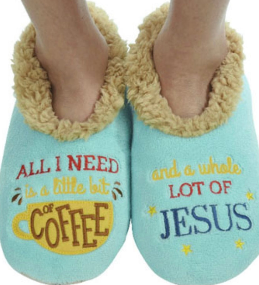 All I Need Coffee/Jesus Women's Snoozies