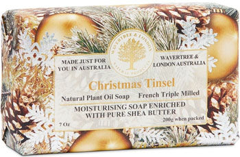 Christmas Tinsel Soap Bar