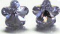 Violet Flower Earrings