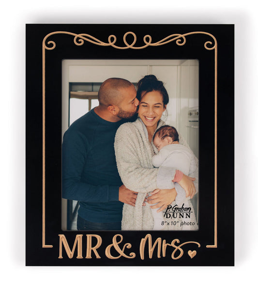 Mr. & Mrs. Photo Frame (8x10 Photo)