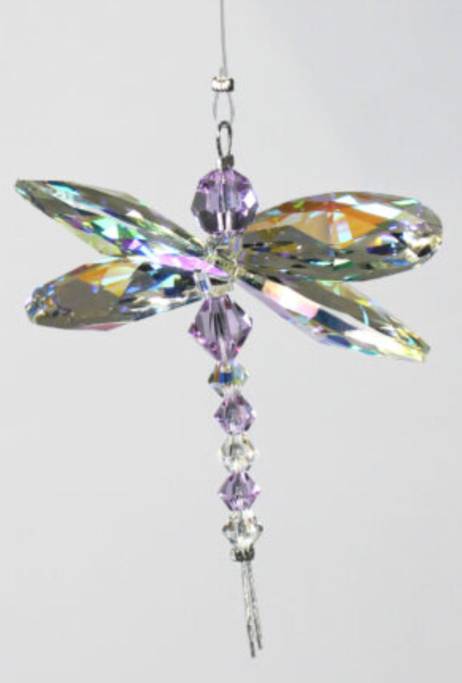 Dragonfly Crystal Sun Catcher