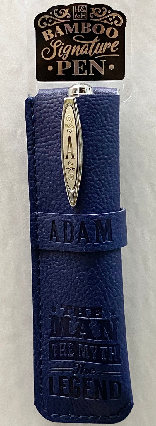 “Adam” Bamboo Name Pen