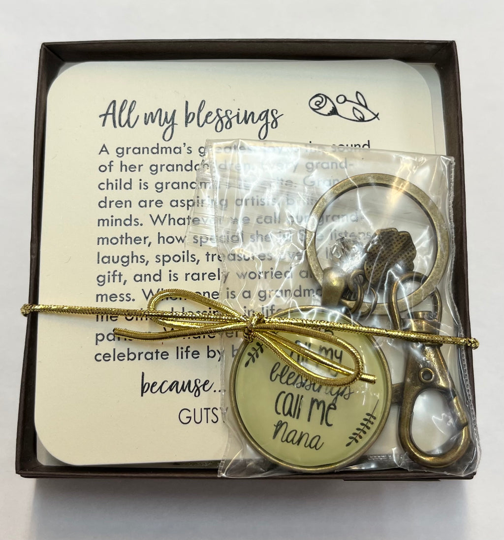 All My Blessings Key Chain