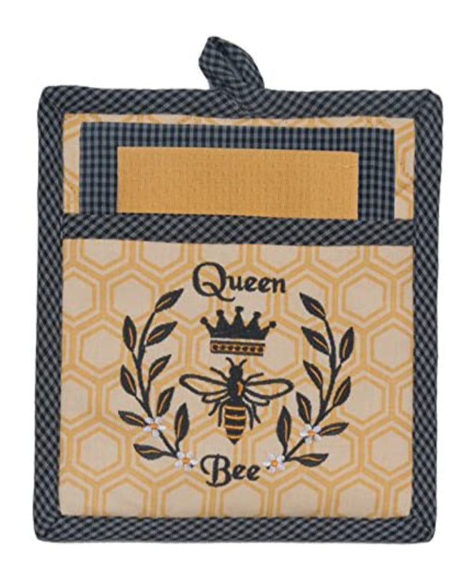 Queen Bee 3 Piece Oven Mitt Gift Set