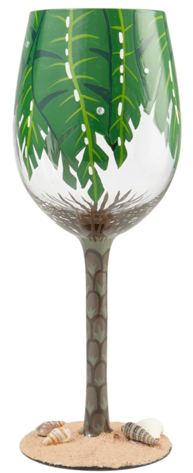 “Palm Tree” Lolita Wine Glass