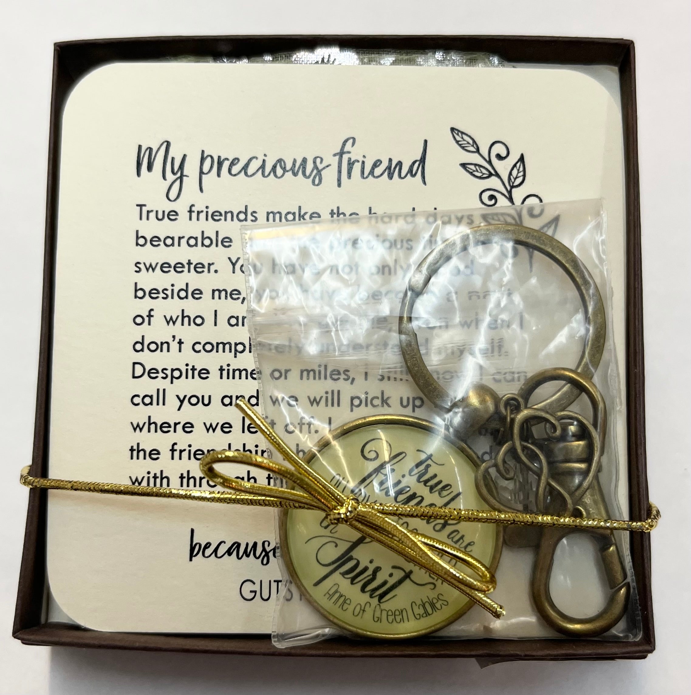 My Precious Friend Key Chain