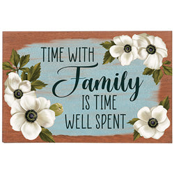 "Time With Family" Cards With Dice
