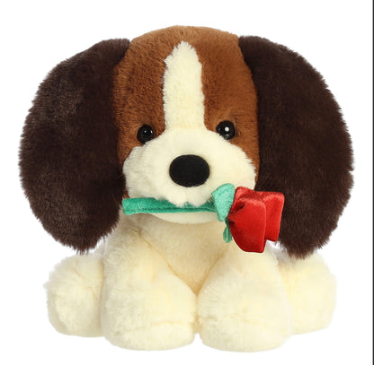 Pup A Rose for You Plush