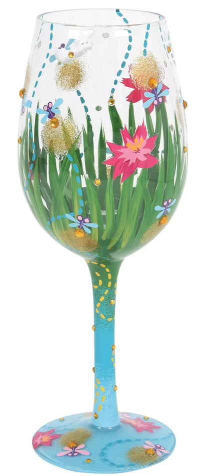 “FIREFLY” Lolita WINE GLASS, 15 OZ.