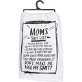 Kitchen Towel - Mom's Shit List