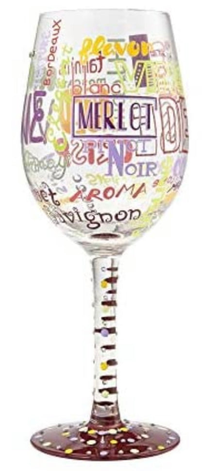 “My Type of Wine” Lolita Wine Glass