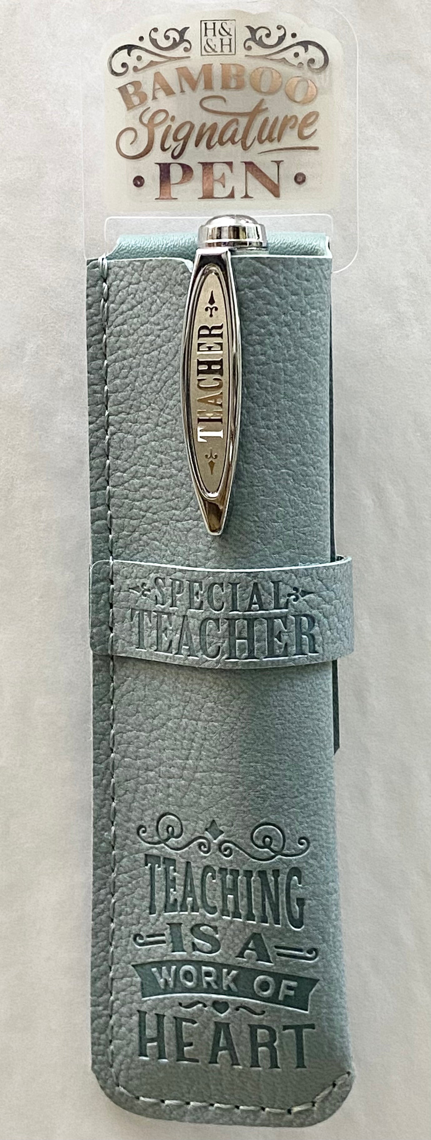 Special Teacher Bamboo Name Pen
