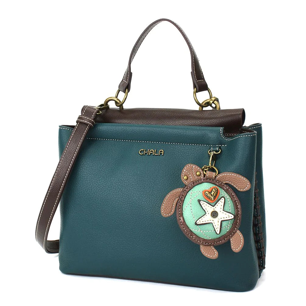 Sea Turtle Charming Satchel