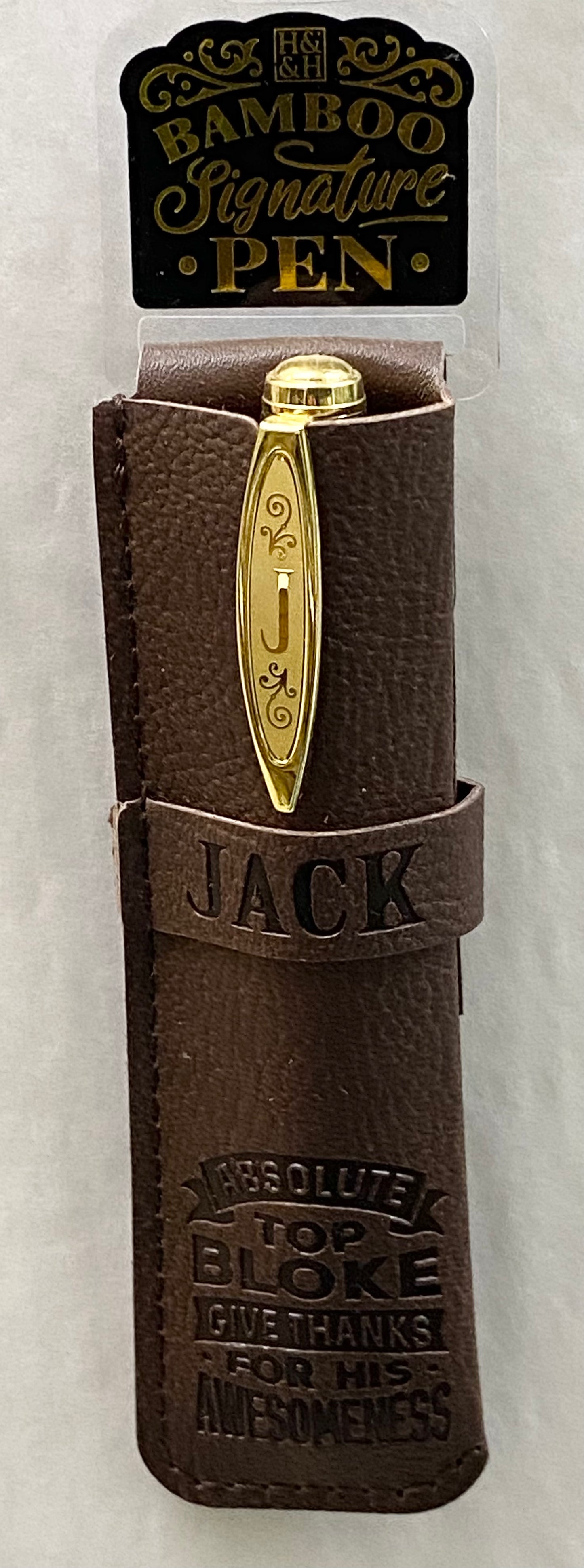 “Jack” Bamboo Name Pen