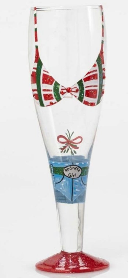 Lolita “It’s A Very Redneck Christmas” Pilsner Glass
