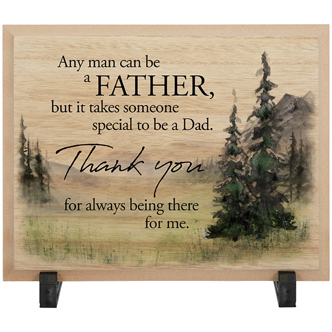 Father Table Décor Plaque