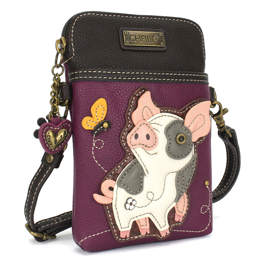 Pig Cellphone Crossbody