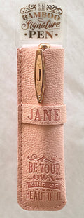 Jane Bamboo Name Pen