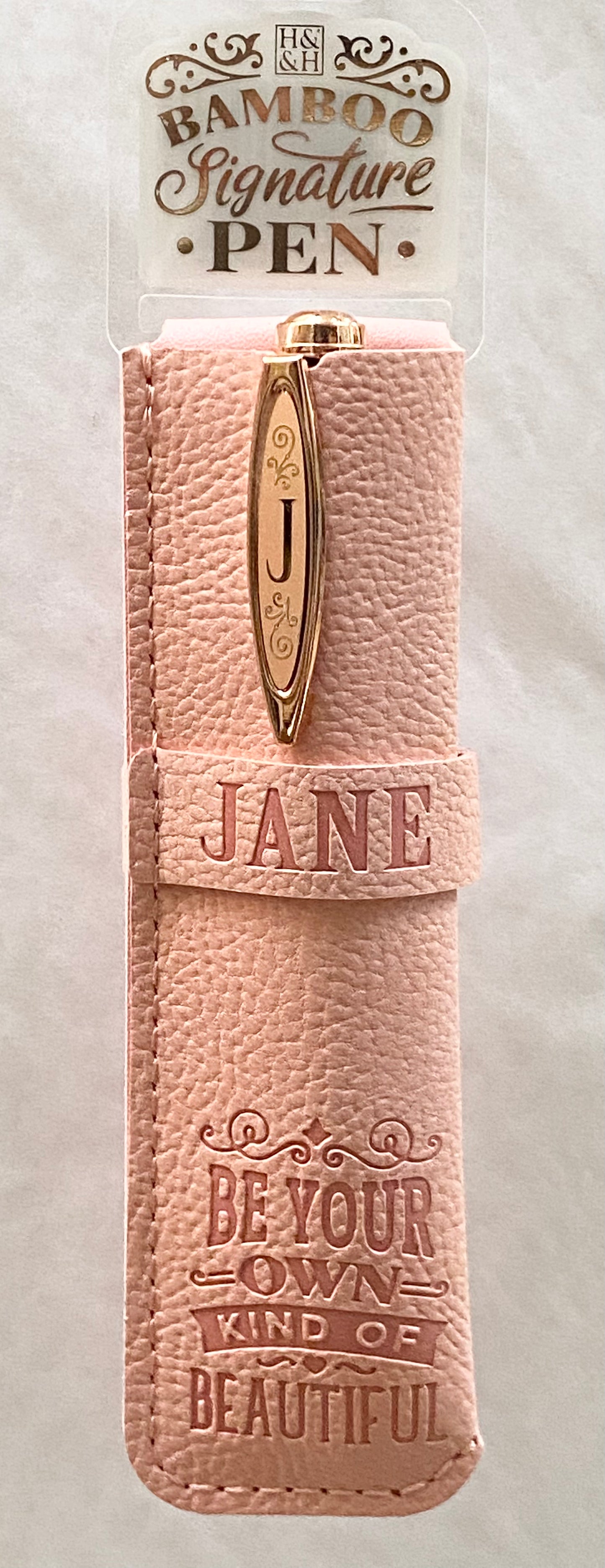 “Jane” Bamboo Name Pen