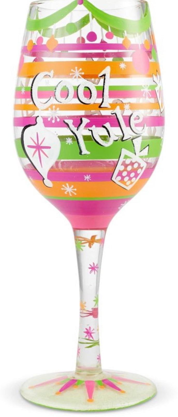 Cool Yule Lolita Wine Glass