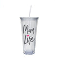 Mom Life Tumbler w/Matching Hat