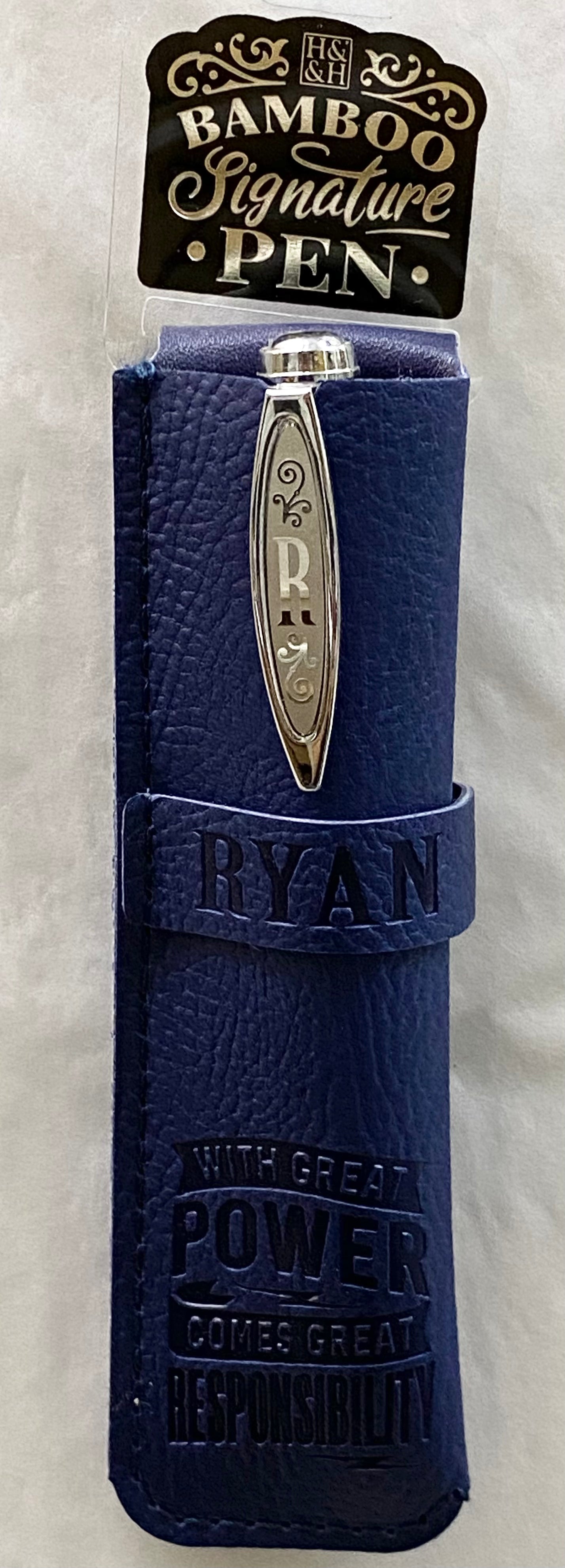 “Ryan” Bamboo Name Pen