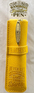 Rachel Bamboo Name Pen