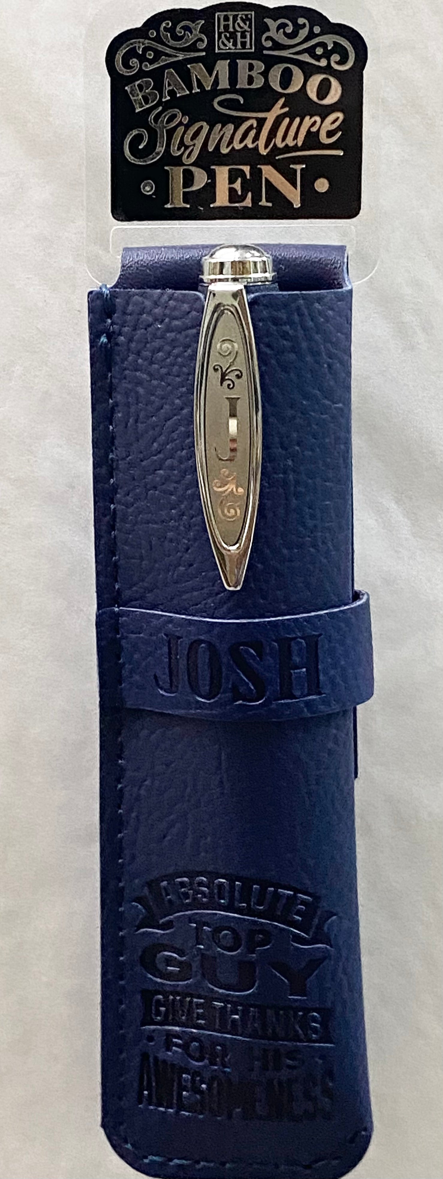 Josh Bamboo Name Pen
