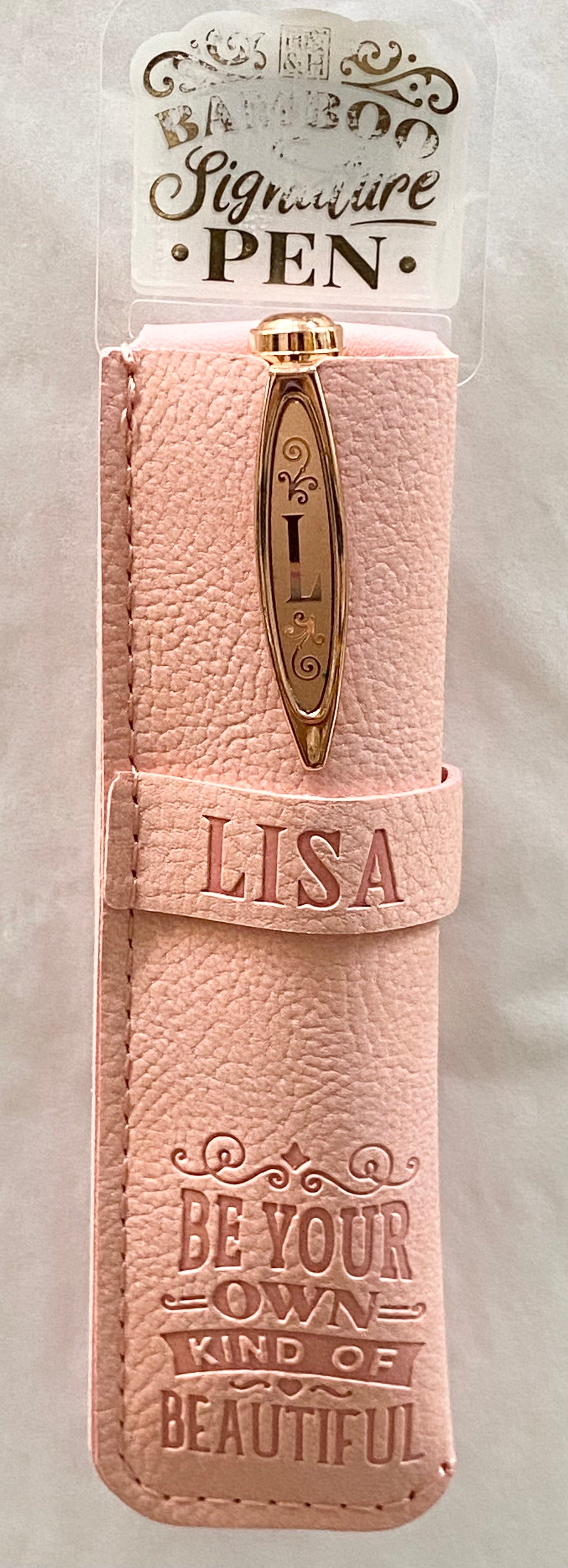 Lisa Bamboo Name Pen