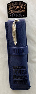 Nick Bamboo Name Pen
