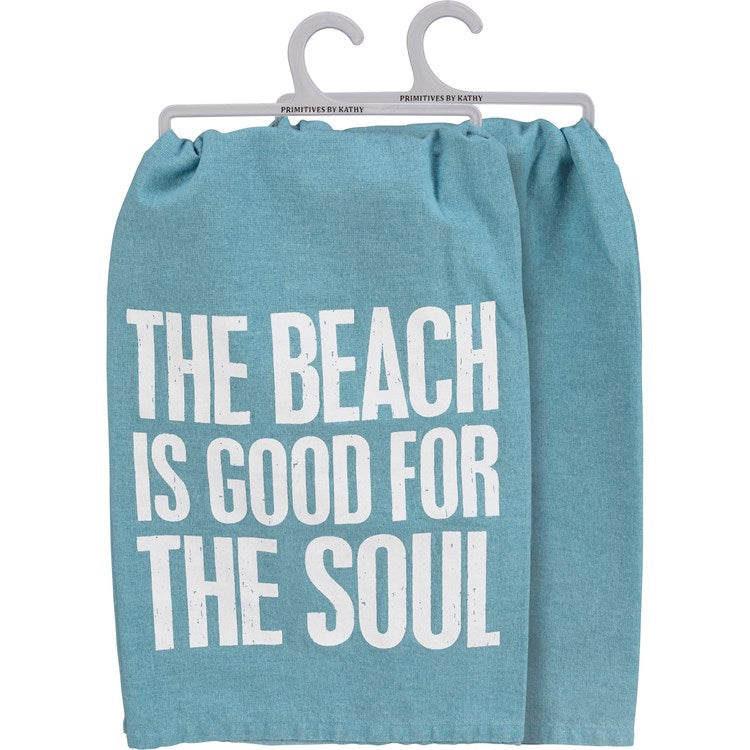 Kitchen Towel - The Beach Is Good For The Soul