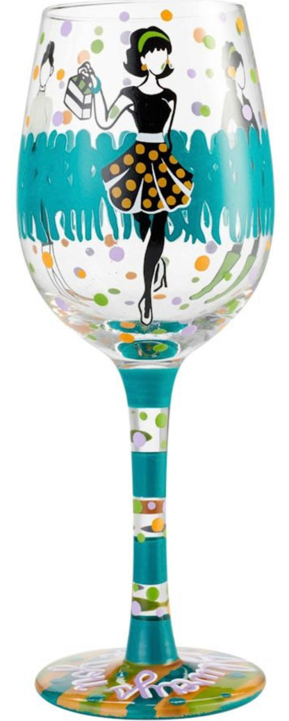 “Stand Out” Lolita Wine Glass