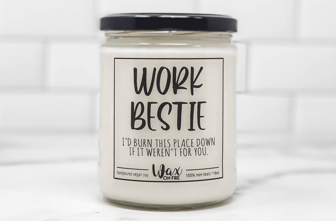 Work Bestie Vegan Candle