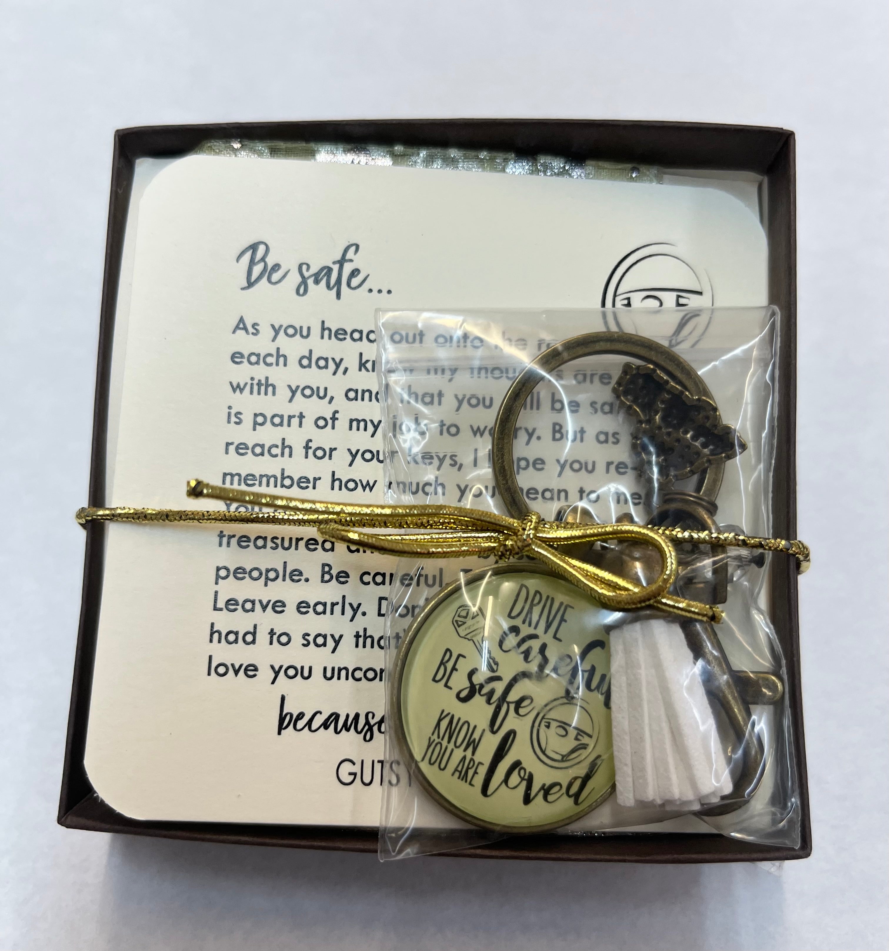 Be Safe Key Chain
