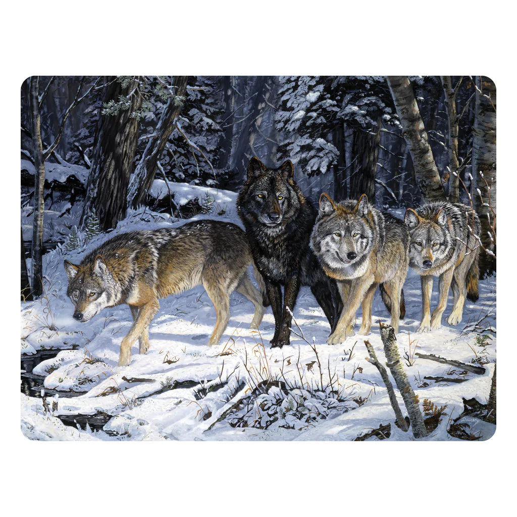 Cutting Board 12in x 16in -Wolf