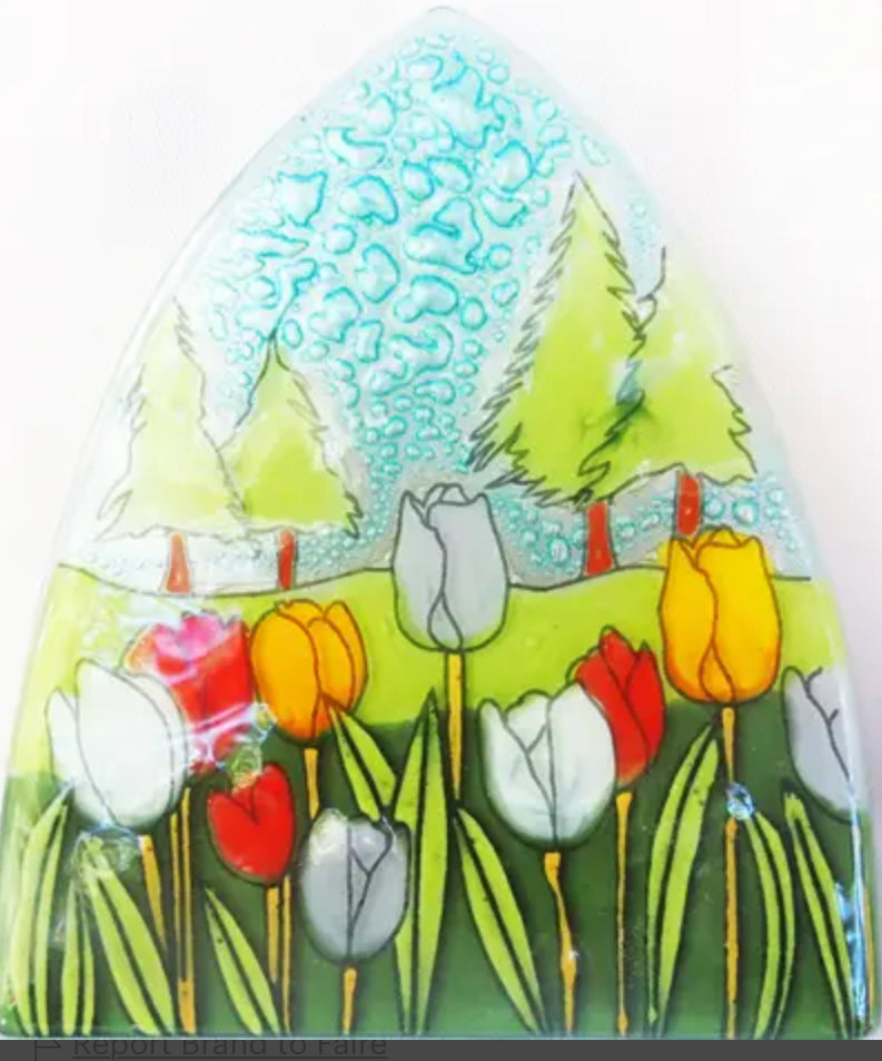 Tulips Glass Nightlight