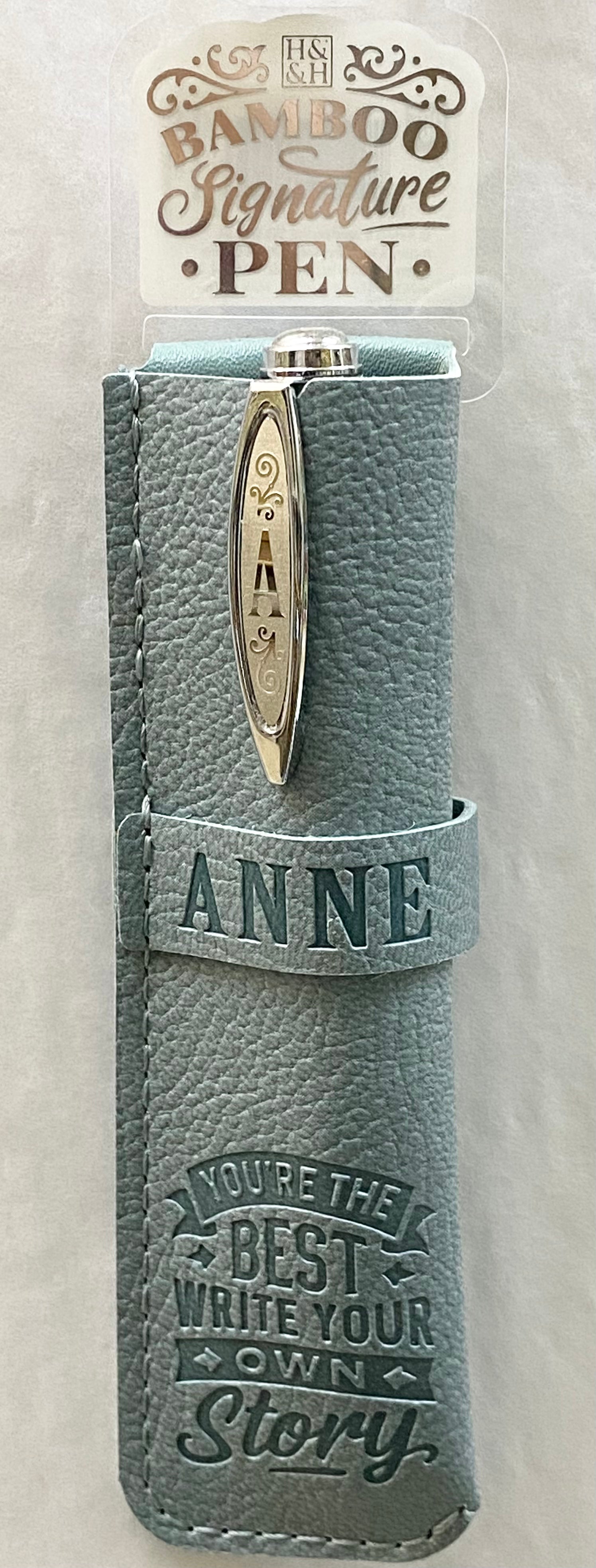 Anne Bamboo Name Pen