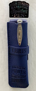 Chris Bamboo Name Pen