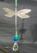 Crystal Sun Catcher- Dragonfly