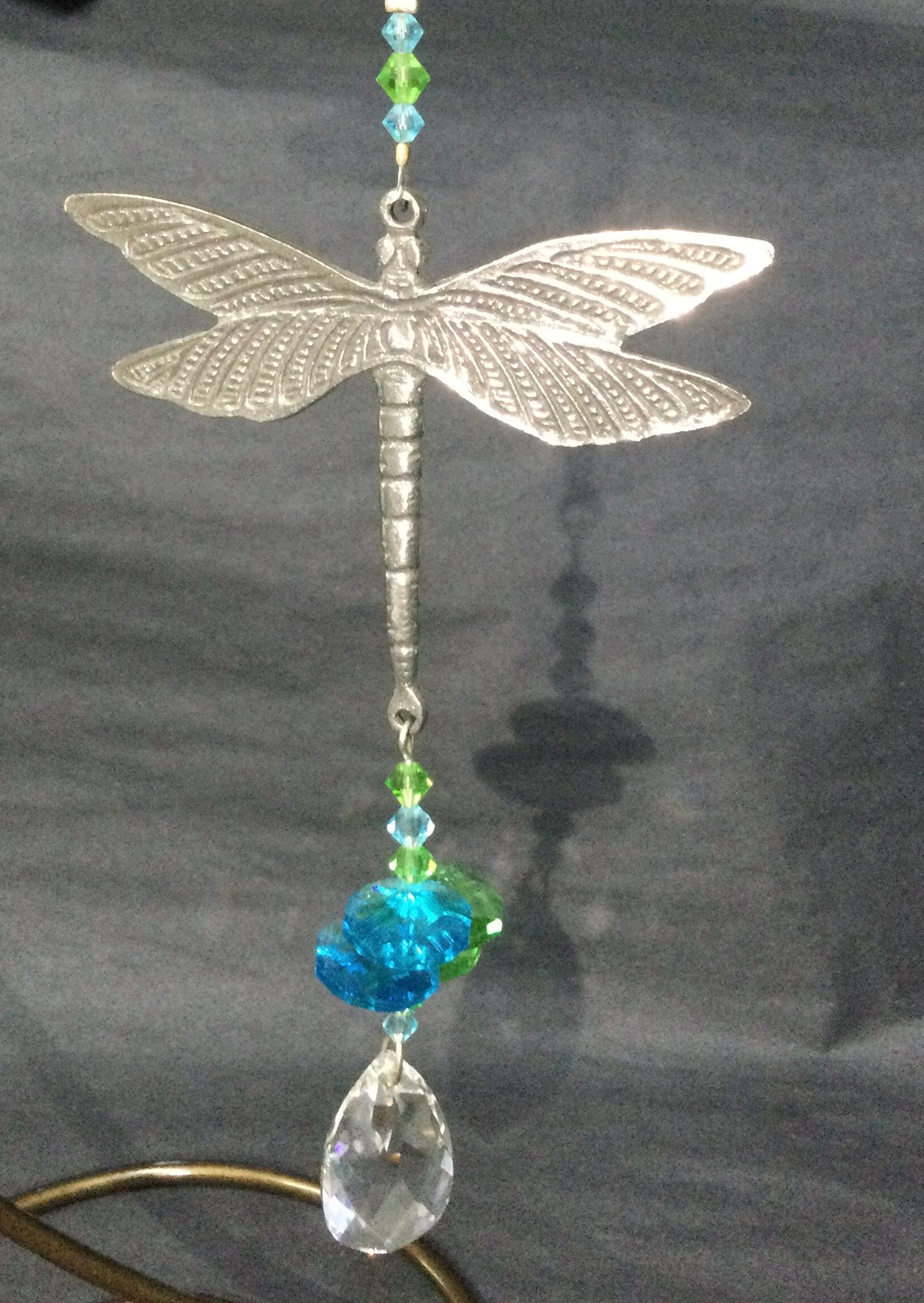 Crystal Sun Catcher- Dragonfly