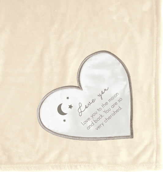Love You to the Moon Royal Plush Blanket