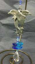 Crystal Sun Catcher-Dolphins